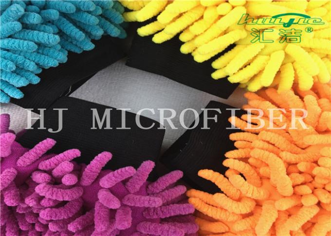 Ζωηρόχρωμο χρήσιμο μεγάλο Chenille ύφασμα Microfiber που χρησιμοποιείται στο χαλί λουτρών ή το καθαρίζοντας γάντι πυγμαχίας πλυσίματος αυτοκινήτων